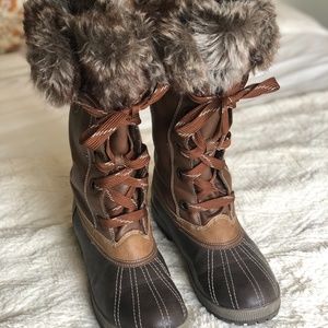SIZE 11 London Fog Tall Snow Boots
